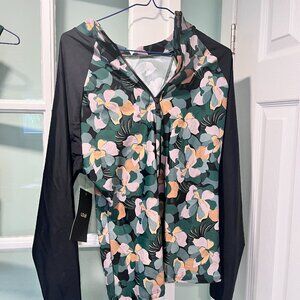 XXL Lole Seychelles Rashguard and Tankini Top NWT